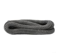 TDCuizent Joint d'étanchéité en fibre de verre noir pour poêle à bois ou porte de brûleur à bûches pour poêle à granulés, cheminée, chaudière et four industriel (18 mm)