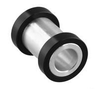 TDCuizent Kit de quincaillerie de bague d'amortisseur arrière de vélo avec montage en alliage d'aluminium pour amortisseurs arrière Rockshox 4 mm de largeur avec entretoises et coussinets en