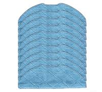 TDCuizent Lot de 10 chiffons de rechange en microfibre pour Eureka Robo LVoice Pro et Dynaking R21 pour LG R580HK/R580WK/R585HK Series pour nettoyage des sols ménagers