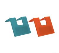 TDCuizent Lot de 2 outils d'installation de charnières magnétiques en ABS robuste - Alignement précis de 2 mm - Installation rapide pour la plupart des charnières - Fixation antidérapante pour meubles