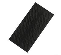 TDCuizent Lot de 2 panneaux solaires 0,5 W cellule en silicium polycristallin avec résine époxy 80 x 40 mm Module d'alimentation DIY pour projets basse tension, lumières de jardin et expériences