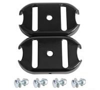 TDCuizent Lot de 2 patins de rechange en métal pour souffleuse à neige Murray 727854BMYP 780-704 pour une stabilité améliorée et une garde au sol Finition noire