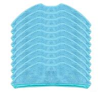 TDCuizent Lot de 4 serpillères pour aspirateur robot MEDION X50 SW MD 2004, chiffon de rechange en microfibre pour MEDION 500 Series, lot de 4