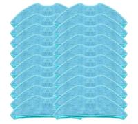 TDCuizent Lot de 4 serpillères pour aspirateur robot MEDION X50 SW MD 2004, chiffon de rechange en microfibre pour MEDION 500 Series, lot de 4