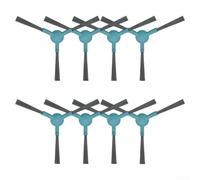 TDCuizent Lot de 8 brosses latérales de rechange pour aspirateur robot S5 Plus Tesla RoboStar iQ400 Plus en nylon pour nettoyer les coins