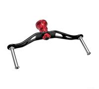 TDCuizent Moulinet Tatula en métal pour Daiwa Fuego Tatula Poignée de bras à bascule 95 mm CNC en aluminium aéronautique pour Exceler Caldia Prorex Certate Accessoires de pêche (rouge)