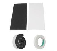 TDCuizent Panneau isolant latéral en mousse pour climatiseur, panneaux d'isolation pour fenêtres, climatisation, barrière thermique haute densité pour réduire le bruit et la perte d'énergie