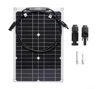 TDCuizent Panneau solaire flexible en silicone monocristallin 20 W 18 V Module photovoltaïque pliable haute efficacité avec revêtement étanche PET ETFE pour système d'alimentation électrique pour