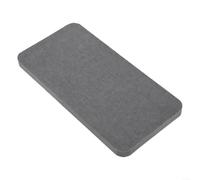 TDCuizent Plateau d'évier absorbant en terre de diatomée - 16 x 7,6 cm - Tapis en pierre absorbant l'eau - Séchage rapide - Multifonction - Pour cuisine, salle de bain, comptoir, savon, éponge