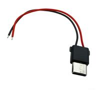 TDCuizent Prise de charge USB-C avec plaque de verrouillage - Connecteur femelle de type C étanche pour équipement électrique industriel - Interface à faible résistance pour une utilisation robuste