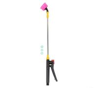TDCuizent Pulvérisateur télescopique réglable en acier inoxydable - 45 à 80 cm - Buse ergonomique pour arroser les plantes, laver les voitures, nettoyage extérieur - Design flexible (B)