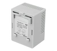TDCuizent Régulateur de température sur rail DIN - Thermostat électronique programmable avec plage réglable de 0 à 60 °C - Capteur bimétallique pour armoires électriques - Systèmes de chauffage et de