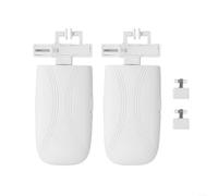 TDCuizent Robot de rideau intelligent 3 en 1 pour tringle romaine en T et rail en U - Ouvre-rideau électrique compatible avec batterie de 4000 mAh - Moteur silencieux pour maison, chambre à coucher