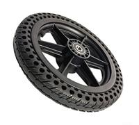 TDCuizent Roue de rechange sans chambre à air en caoutchouc solide de 30,5 cm pour trottinette électrique âgée, fauteuil roulant, aide à la mobilité non pneumatique, antidérapante, noir, 30,5 x 3,8 cm