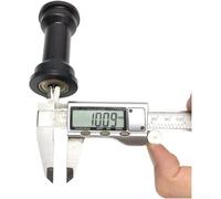 TDCuizent Roulette de roulement pour machine à ramer et poulie abdominale pour tube rectangulaire de 70 mm - Accessoires d'équipement de fitness lisses avec trou de 10 mm - Rouleaux en plastique pour