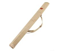 TDCuizent Sac de rangement en toile pour canne à pêche avec bandoulière réglable - Organiseur de matériel de parapluie avec verrou à ressort - Robuste et étanche - Pour cannes, filets, boîte de dérive