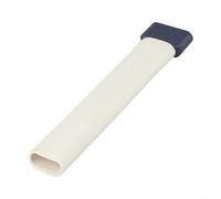 TDCuizent Suceur plat flexible pour HomeVac H11 et H11 Pure Buse d'extension flexible pour coins sous et conduits Lavable Accessoire Aspirateur Blanc