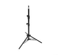 TDCuizent Support pour projecteur trépied réglable en hauteur Support pour micro 150 cm Support pour microphone avec filetage 1/4 en alliage d'aluminium pour studio de photographie, enregistrement