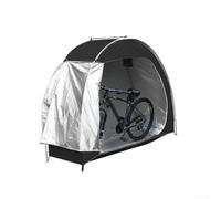 TDCuizent Tente de rangement 210D Oxford imperméable pour VTT, vélo de route, camping, jardin, protection ventilée, vert militaire (noir)