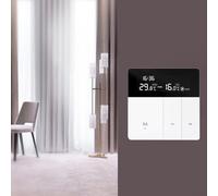 TDCuizent Thermostat WiFi intelligent pour application Tuya Contrôleur de chauffage d'eau programmable avec commande vocale Écran tactile LCD pour chauffage au sol électrique et chaudière Sortie 16 A