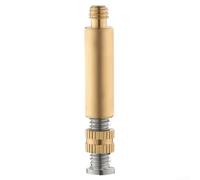 TDCuizent Tige de rechange réglable en laiton M8 pour bouchons de baignoire 39 à 49 mm - Kit de réparation de vidange de salle de bain - Tige de support avec vis excentriques et écrous - Facile à