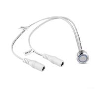 TDCuizent Variateur d'intensité à capteur tactile 12 V avec contrôle de la luminosité en continu pour bandes lumineuses LED, armoire, cuisine, DC 60 W, charge maximale, installation en plastique et