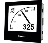 TDE Instruments Digalox DPM72-AV Appareil de mesure numérique à encastrer Appareil de mesure DIN graphique pour tension et courant TDE Instruments Digalox