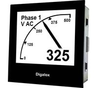 TDE Instruments Digalox DPM72-MP Appareil de mesure numérique à encastrer