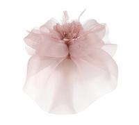 TDEOK Bandeau de jogging - Bonnet de fête d'hiver - Avec barrette à cheveux - Pour costume d'église de cocktail (A, taille unique)