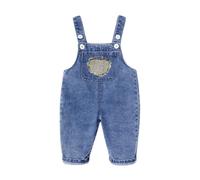 TDEOK Fessée Pantalon Enfants bébés garçons Filles Denim Patchwork Salopette Jarretelles Pantalons Tenues vêtements Vêtements Garçons 18 Mois À 24 Mois (Blue, 12-18 Months)