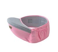 TDEOK Sac à dos Hipseat Infant Bébé Sling Siège Hip Waist Hold Belt Walkers Mother Care Ce qui se passe à la naissance, Rose, taille unique
