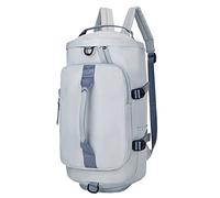 TDEOK Sac de sport imperméable léger et pliable unisexe pour sport, week-end, voyage, sac de fitness, sac de nuit, sac de duffle bagage, sac pour femme, bagage à main, bleu, Taille unique
