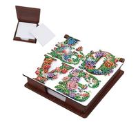 TDFERAN Diamant D'étiquettes Mémo 160 Vide Notes Autocollantes Antiadhésif Incluses Boîte à Notes Lettre LOVE Haftnotizen de Recette Rangement De Mémo Mini Journaux Essentiels