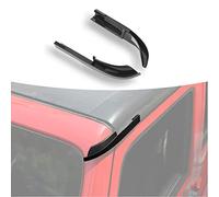 TDHLW Déflecteur de Pluie Hardtop Extensions de gouttière ABS pour Jeep Wrangler JK JKU 2007-2017, Accessoires extérieurs,Noir