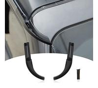 TDHLW Déflecteur de Pluie Hardtop Extensions de gouttière en ABS pour Jeep Wrangler JL JLU & Gladiator JT 2018-2022, Accessoires extérieurs