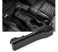 TDHLW GearTray Boîte de Rangement latérale pour Console de Changement de Vitesse, Plateau Organisateur côté Passager pour Jeep Wrangler JK JKU 2011-2017, Accessoires intérieurs, Noir