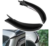TDHLW Inverseur de Pluie Hardtop Extension de Rail d'égouttement en ABS Accessoires extérieurs de gouttière pour Jeep Wrangler JL JLU 2018-2021 Gladiator JT 2/4 Portes,Noir