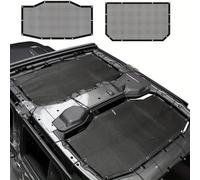 TDHLW Pare-Soleil en Maille supérieure, Protection UV pour Bikini Compatible avec Jeep Wrangler JL JLU 4XE 4 Portes (2018-2023)