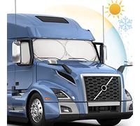 TDHLW Pare-Soleil Semi-Camion pour Pare-Brise et fenêtre latérale Couverture Pare-Soleil 240T Bloque Les Rayons de Chaleur du Soleil pour Camion Semi-Commercial et Gros Camion, Camping-Car, Bateau