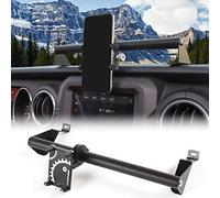 TDHLW Porte-téléphone Dash, Support de Support de téléphone Mobile Automatique pour Jeep Wrangler JL & Unlimited Jlu & Gladiator JT Truck 2018-2021