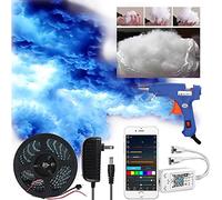 TDHLW RGB Thunder Cloud Smart LED Night Bar - Atmosphère DIY Créative pour Salle de jeux, Technologie Sense, Festival et Party - 5m