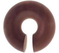 TDi bodyjewellery Paire d'écarteurs d'oreille en bois de Sawo bio Taille 2 g, Époxy