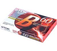 TDK Cassette audio vierge B60
