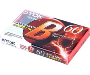 TDK Cassette audio vierge B60