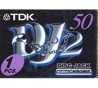 TDK DJ2 50 cassettes chromées pour CD de type II