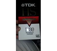 TDK E 180 HS Video Cassette