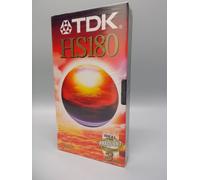 TDK HS, Cassette Vidéo VHS, 180 Min/3 Heures, OVP/NEUF. #K-487-05