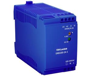 TDK - Lambda 1092077 DRB-100-24-1 Bloc d'alimentation pour Rail DIN 24 V/DC 4,2 A 100,8 W 1 x