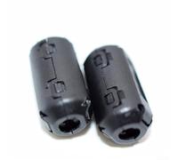 TDK Lot de 10 anneaux de filtre anti-bruit en ferrite avec noyau de ferrite 5 mm de diamètre, protection RFI pour EMI, idéal pour USB, Firewire, câbles de téléphone (noir)