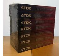 TDK Lot de 7 T-120 VHS vidéo de qualité premium HS 260 120 minutes/6 heures. Discontinued par le fabricant